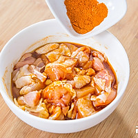 烤彩椒鸡肉串#烤箱R025#的做法图解2