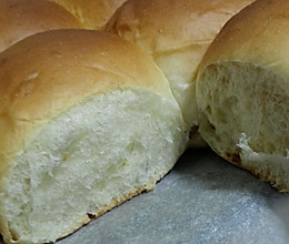 松软中种甜面包的做法