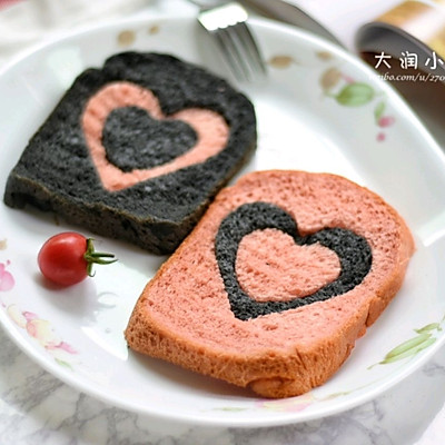 (广东)双色爱心土司