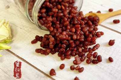 颗粒分明的蜜红豆