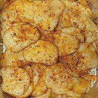 10分钟教你做外焦里糯会拉丝的空气炸锅烤年糕的做法图解4