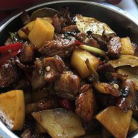 土豆红烧肉的做法图解7