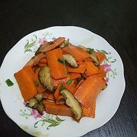 胡萝卜炒香菇的做法图解8