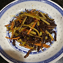 干煸牛肉丝