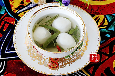 【祺宝家厨】杭州经典名菜：西湖莼菜鱼圆汤