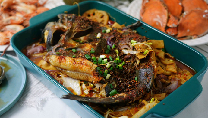 家常烤鱼（清江鱼）