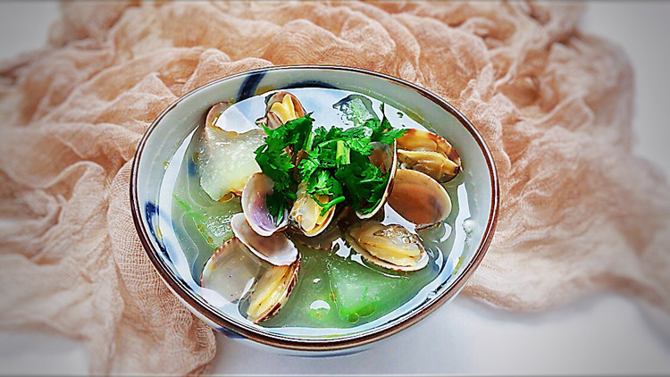 夏季祛湿冬瓜蛤蜊汤的做法