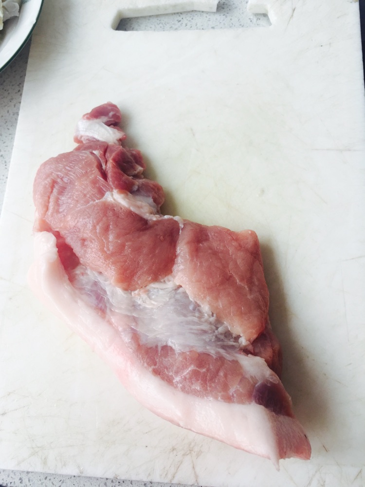 红烧肉（大块）的做法图解1