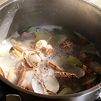 #520，美食撩动TA的心！#祛湿冬瓜蛤蜊汤的做法图解6