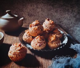 蔓越莓红酒麦芬蛋糕#莓语健康日记#