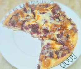 紫薯披萨（超级简易版）的做法
