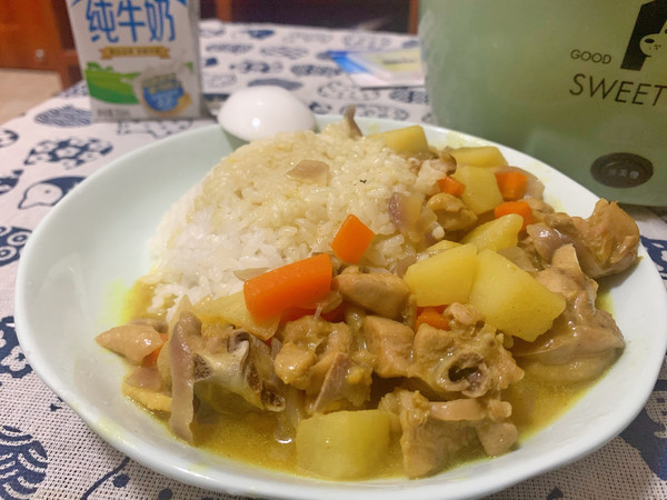 咖喱鸡肉饭#&