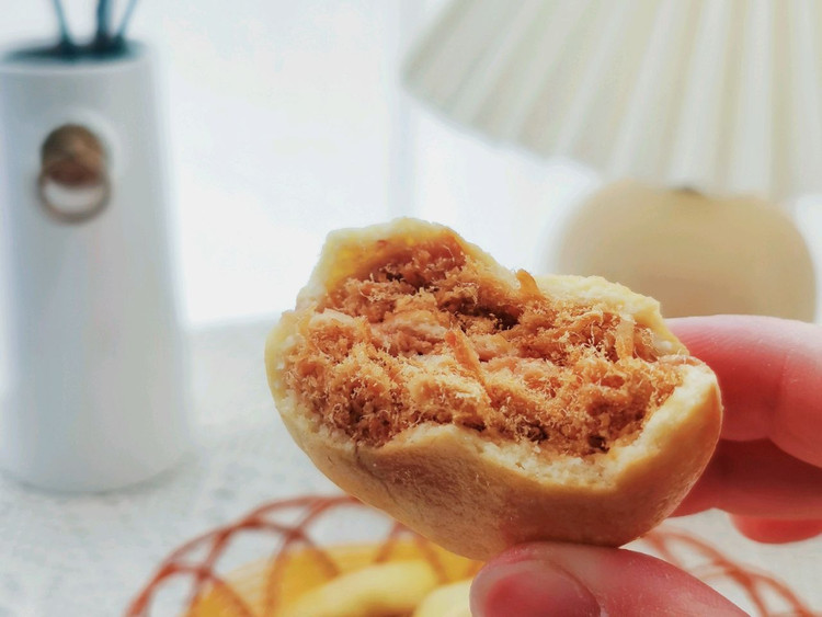 鲜香酥脆的肉松饼干的做法