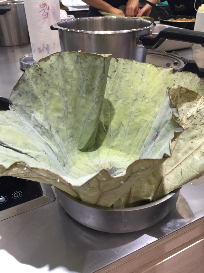 荷叶糯米蟹的做法图解18