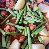 土豆排骨炖豆角的做法图解6