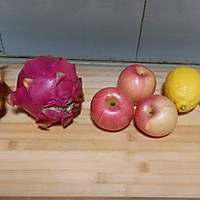 火龙果苹果柠檬酵素的做法图解1