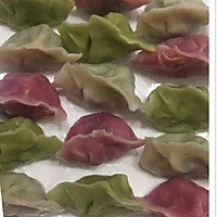豆腐三色水饺的做法图解4