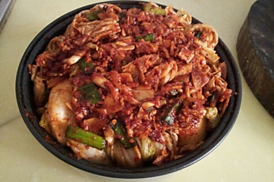 韩式泡菜辣白菜