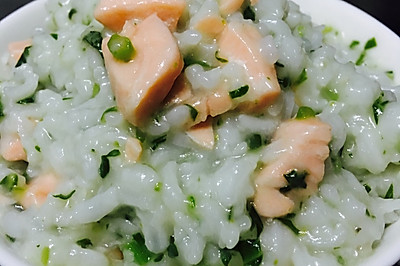 寶寶食譜之三文魚菜飯