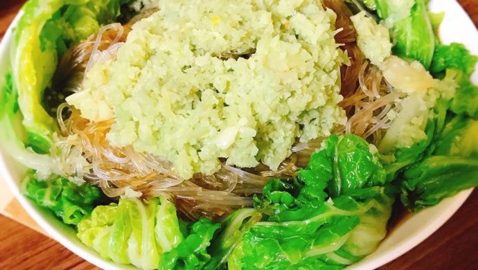 蒜蓉粉丝娃娃菜