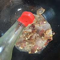 蒜苔炒腊肉的做法图解7