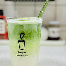 茉香抹茶冰拿铁