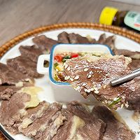 #测测你的夏日美食需求#低脂美食：白切牛肉，搭配这酱汁超赞的做法图解1