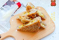 #丘比三明治#简单到没朋友的芝士玉米沙拉三明治的做法