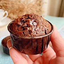 #豆果10周年生日快乐#巧克力马芬 搅一搅就成功