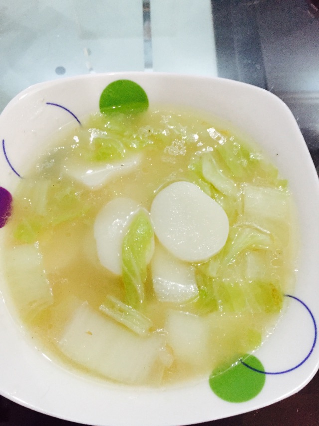 菜汤年糕（绝对绿色健康）的做法图解7