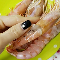鲜美粉丝蒸阿根廷红虾的做法图解3