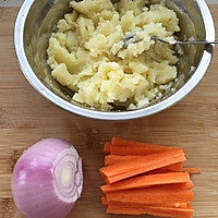 马苏里拉奶酪焗土豆泥的做法图解1