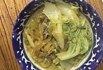 白菜猪肉炖粉条的做法