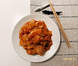 15mins系列—辣白菜炒肉的做法