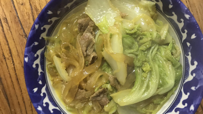 白菜猪肉炖粉条