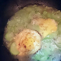 丝瓜煮煎蛋的做法图解5
