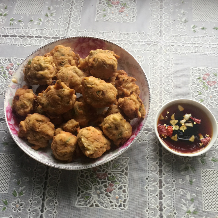 蔬菜鸡蛋丸子的做法