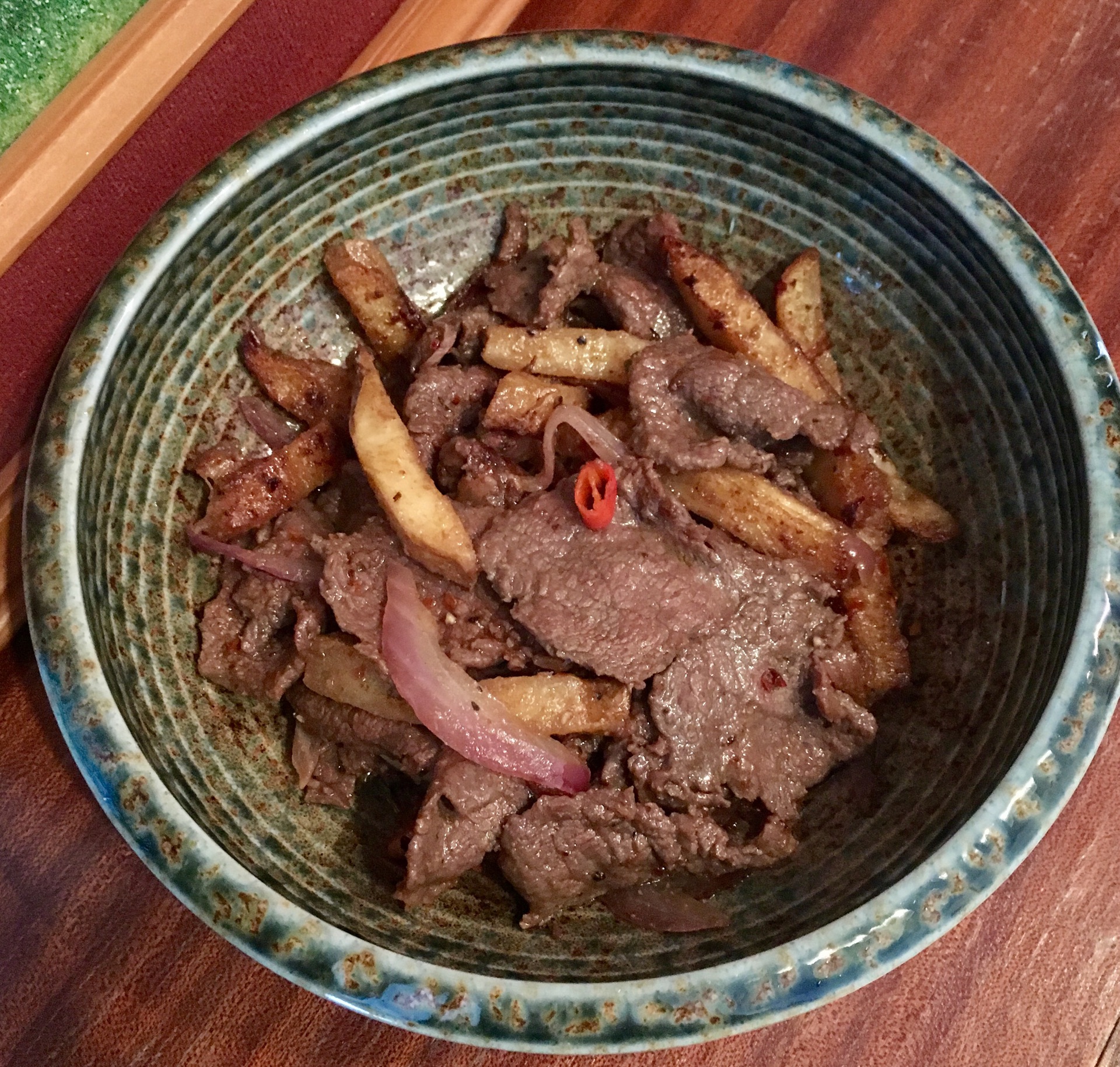 孜然牛肉的做法图解5