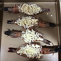 芝士焗大虾的做法图解3