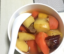 苹果胡萝卜糖水——美味的肠道情节夫的做法