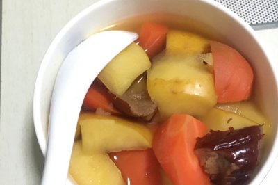 苹果胡萝卜糖水——美味的肠道情节夫