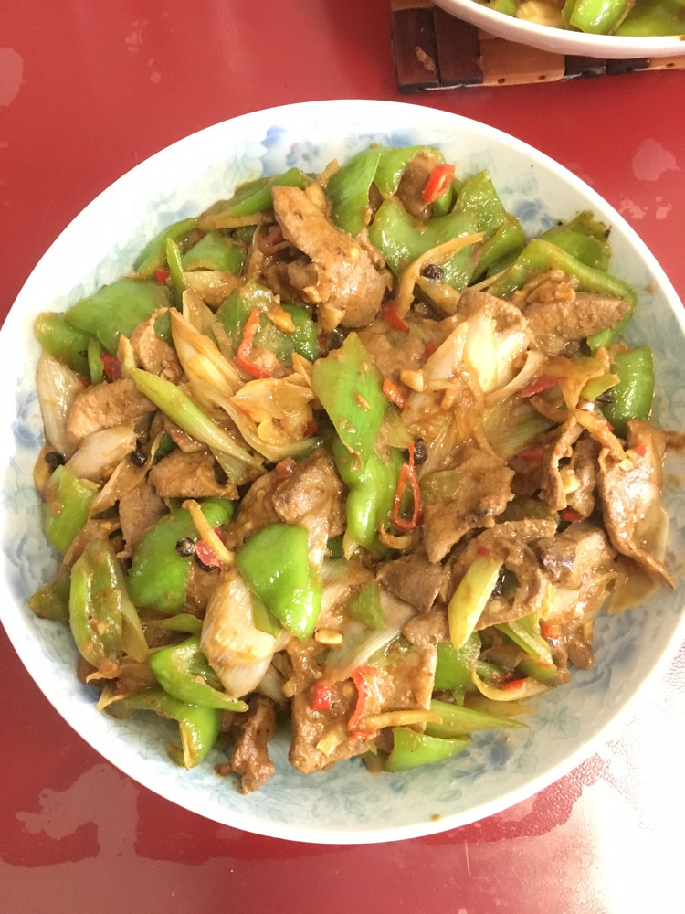 炒肝尖的做法