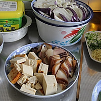 四川腊肉炒笋和豆干的做法图解1