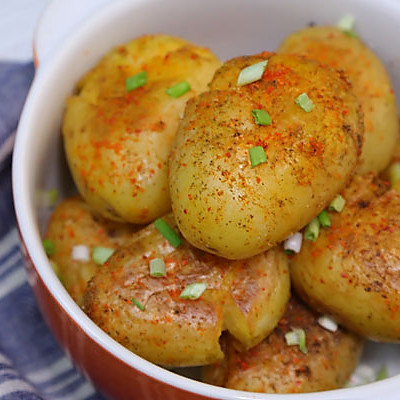 香煎小土豆让你在家就能吃小吃！