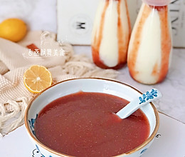 #福气年夜菜#自制0添加草莓果酱‼️搭配酸牛奶超美味的做法