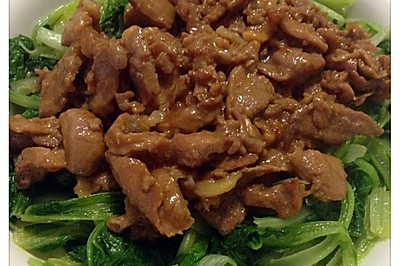 【萬字酱油】—青菜猪肉