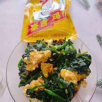 菠菜炒鸡蛋的做法图解7