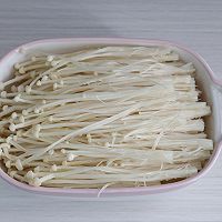 #做道懒人菜，轻松享假期# 蒜蓉金针菇的做法图解1