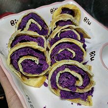 减脂紫薯鸡蛋卷