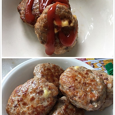 日式牛肉芝士饼